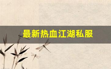 最新热血江湖私服 (4)