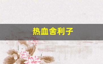 热血舍利子(舍利子是什么电视剧来着)