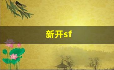 刚开一：新开sf(新开sf发布) (6)