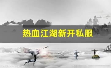 热血江湖三维版：热血江湖新开私服 (12